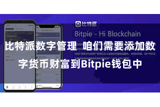 比特派数字管理  咱们需要添加数字货币财富到Bitpie钱包中