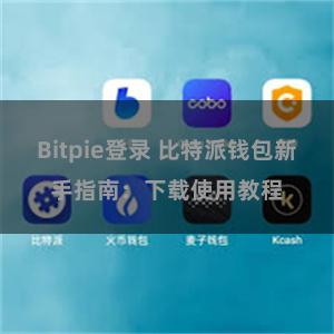 Bitpie登录 比特派钱包新手指南：下载使用教程