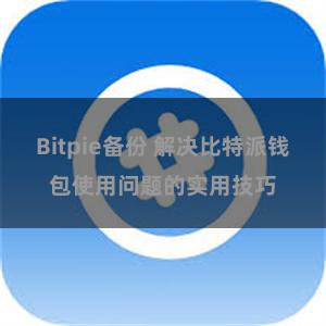 Bitpie备份 解决比特派钱包使用问题的实用技巧