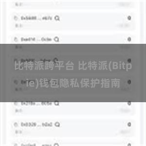 比特派跨平台 比特派(Bitpie)钱包隐私保护指南