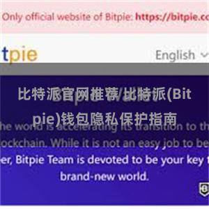 比特派官网推荐 比特派(Bitpie)钱包隐私保护指南