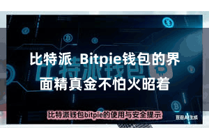 比特派  Bitpie钱包的界面精真金不怕火昭着