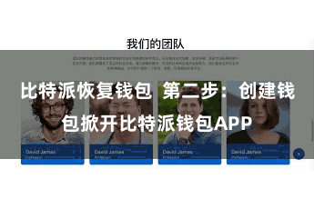 比特派恢复钱包  第二步：创建钱包掀开比特派钱包APP